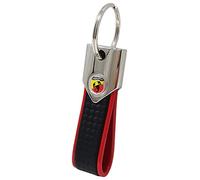 Abarth Portachiavi Ufficiale Key Ring Carbon, Rosso