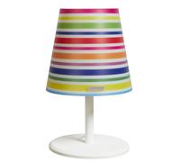 Abat-Jour per camerette CYLINDER Ø 18xh 25 cm Peso kg 0,8 in Multicolor Striscie multicolor
