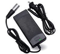 Abatinvo Caricatore elettrico XLR 24 V 2 A 3 pin per Pride Mobility Scooter, Go-Go Elite Traveller, 4 ruote Mobility, ShopRider, Jazzy Power Chair, Ezip Mountain Traillz, Drive Medical