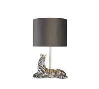 Abatjour Contemporaneo Zebra Policarbonato Argento Multicolor 1 Luce E27 [EEK: A++]