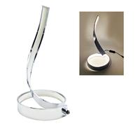 Abatjour Lampada da comodino curva acrilico a Led 12w luce da tavolo moderna [EEK: A+++]