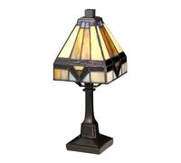 Abatjour Tiffany Holmes Metallo Bronzo Vintage 1 Luce E14