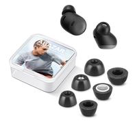 ABAZAR Cuscinetti in memory foam per Google Pixel Buds Pro, nessun dolore alle orecchie in silicone, gommini di ricambio antiscivolo, adatti alla custodia di ricarica, riducono il rumore, 3 paia