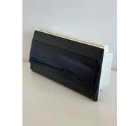 Abb 12043 Centralino incasso 18 moduli ip40 con portella orizzontale grigio r702