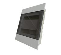 Abb 12064 centralino da incasso con porta fumé 24 moduli