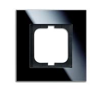 ABB 1721-825 CORNICE SING VETRO NERO S.CARAT, White