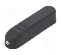Manopola diretta nera 72 mm per OT 1SCA108665R1001