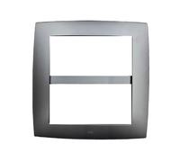 ABB ELOS PLACCA SMART TECNOPOLIMERO 8M GRIGIO VULCANO 2CSE0804SMP