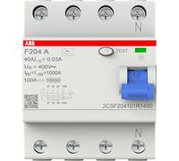 ABB 2CSF204101R1400 Interruttore differenziale A 4 poli 40 A 0.03 A 230 V/AC,