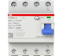 ABB Fi-SCHUTZSCHALTER 4POLIG 40 A