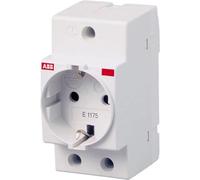 ABB 2CSM210000R0721 Presa da guida DIN senza coperchio incernierato E1175 Grig