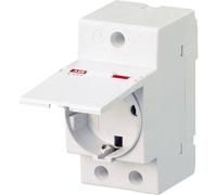 ABB 2CSM211000R0721 Presa da guida DIN con coperchio incernierato M1175C Grigi