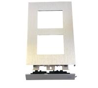 Abb 2TMA210010A0008 Telaio posto esterno 2 moduli 51022CF-A alluminio