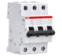 ABB S203-C10 - Interruttore magnetotermico, car. C, 10 A, 3 poli