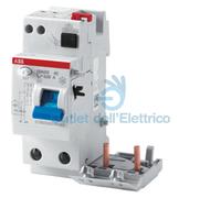 Blocco differenziale ABB DDA202 2P 25A 300mA tipo AC 2 moduli B427917