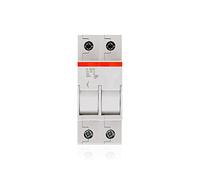 Abb Base di fusibili E91/32 1P E92/32 2P E93/32 3P Può essere equipaggiato1~32a Core10*38 Tipo di binario Df101ro15 (Color : E92-32 2P)