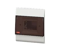 Abb centralino incasso ip40 4 moduli con portella fume' 1sl2024a00