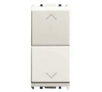 Abb Chiara pulsante doppio interbloccato 2CSK1018CH