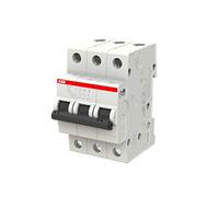 ABB Asea Brown Boveri Ltd – Interruttore automatico SH203-C6 – 3 poli 6A Curva C 6kA