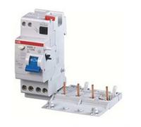 ABB Blocco differenziale DDA204 4 poli 63A 500mA tipo AC 2 moduli B427950