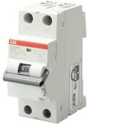 Interruttore Abb magnetotermico differenziale 2 poli 16A 30mA tipo AC 6kA 2 moduli DS202CRC16AC30