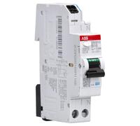 ABB DSX301C B16 A30 FI/LS Interruttore 1 TE 6kA, 1P+N, tipo A, B16, 30 mA FlexLine Push-in Technology 2CSR255165R1165