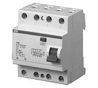 ABB F204A-40/0,5 Fi - Interruttore Circuito 4P, Tipo A, 40A, 500mA