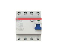 ABB F204AC25/03 - F204 AC 25A 300MA INTERRUTTORE DIFFERENZIALE PURO 4P