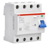E_0001_7340802 Abb ABB Stotz S&J FI-Schutzschalter TypB 4P 40A,30mA,3kA,4TE F204