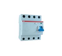 Abb f427838 f204 a 40a 300ma 0,3a interruttore differenziale puro 4p