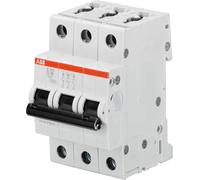 ABB Interruttore automatico S203 D16 – 3 poli, 16 A, 6 kA, IP20