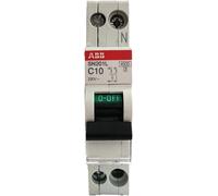 Magnetotermico differenziale ABB 1P+N 10A 30mA A 4,5kA 1M DS301CLC10A30