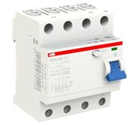 Interruttore ABB differenziale puro 4 poli 25A 30mA tipo AC F204 4 moduli F427812