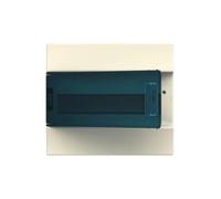 Centralino ABB da parete 12 moduli IP41 porta blue petrol bianco 41P12X12