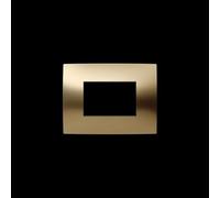 ABB PLACCA 3 MOD. ORO SATINATO