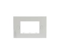 ABB PLACCA AUTOPORT. 3 POSTI BIANCO RAL9016