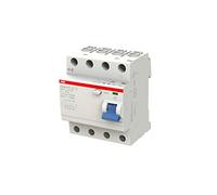 ABB F204AS-6303 - Interruttore differenziale, tipo A, 63 A, 300 mA, 4 poli