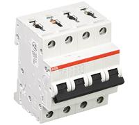 ABB S200 - Interruttore di circuito tipo Z, Pol 3P+N 3A System Pro M Compact DIN guida montaggio
