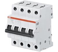 ABB S200 - Interruttore di protezione linea tipo K, polo 3+N 500 mA System Pro M Compact DIN montaggio su guida