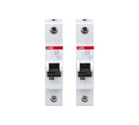 Abb s201-b16 16 A interruttore automatico di sicurezza, confezione da 2