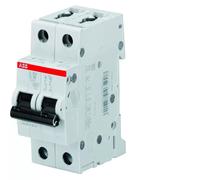 ABB S598408 INTERRUTTORE MAGNETOTERMICO S201 NA L C20A 2 MODULI DIN CON NEUTRO