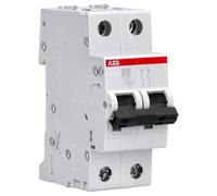 ABB S202 B10 INTERRUTTORE AUTOMATICO 6KA 2P, white