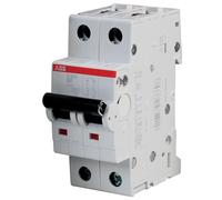 ABB - S202-B6 - Circuito Interruttore, Thermal Mag, 2 Palo, 6a