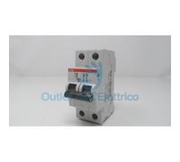 Interruttore magnetotermico ABB 2P 40A 6KA C 2M S202 S466301