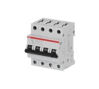 Interruttore magnetotermico ABB S204 4P 50A 6kA tipo C 4 moduli S551106