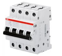 Abb s204m c 3 interruttore automatico 10ka 4p