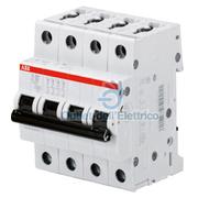 ABB S204M C 6 INTERRUTTORE AUTOMATICO 10KA 4P
