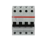 Interruttore magnetotermico ABB 4P S204M 25A 10kA tipo C 4 moduli S550772