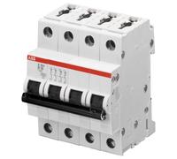 ABB - S204M-C6 - Circuito Interruttore, Thermal Mag, 4 Palo, 6a
