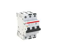 ABB S300P - Interruttore di circuito tipo Z, polo 3 1,6 A, 415 V, capacità di spegnimento 100 kA, sistema Pro M Compact